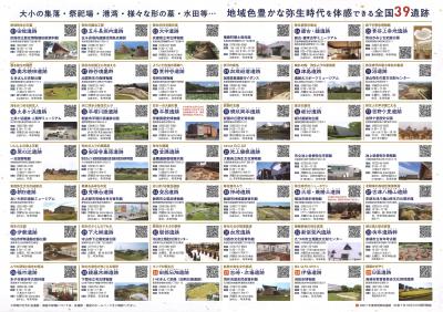 R7版 弥生の御朱印巡りチラシ（裏面：各施設紹介）