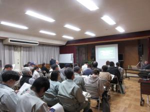 ナガエツルノゲイトウについての講義