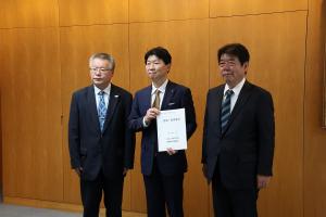 鳥取・岡山県境連携推進協議会要望