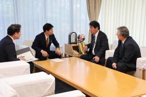 鳥取・岡山県境連携推進協議会要望