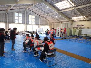 〇避難所運営訓練