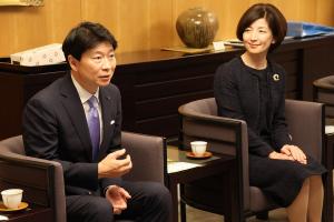 李赫(リ・ヒョク) 駐日韓国大使 表敬訪問