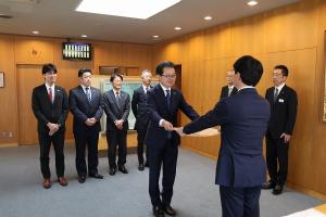 明治安田生命「私の地元応援募金」贈呈式