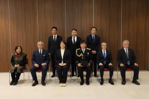 「岡山県民の警察官」表彰式への出席