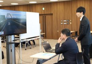 サイバーセキュリティコンテストの視察