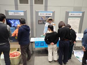 ブースでの交流③