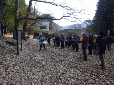 備中国分尼寺跡見学の様子