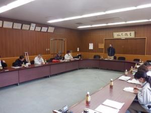 体験研修の感想を述べる研修生