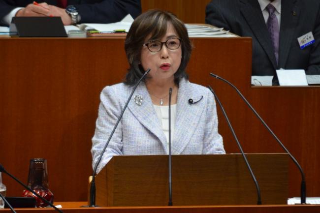 蜂谷弘美議員​