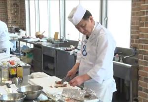 日本料理競技の写真