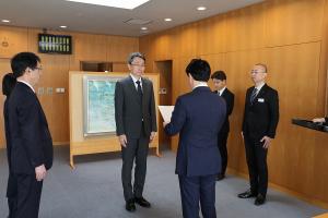 退職者辞令交付〔他団体への退職派遣〕