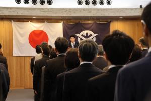 課長級昇任者への訓示