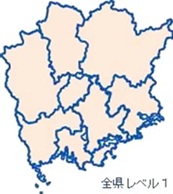 インフルレベルマップ