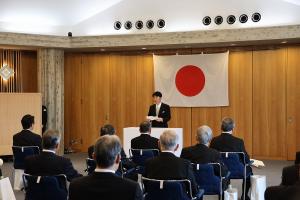 春の叙勲伝達式