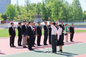 県障害者スポーツ大会開会式