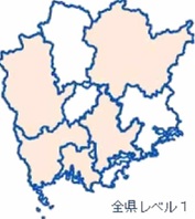 インフル18w全県マップ