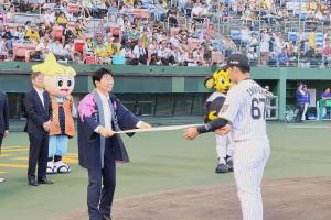プロ野球公式戦試合前セレモニー〔阪神VS中日〕