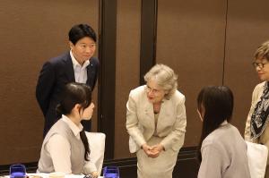 南オーストラリア州総督訪問団来岡〔津山東高等学校とレイネラ・イースト・カレッジとのオンライン交流会〕