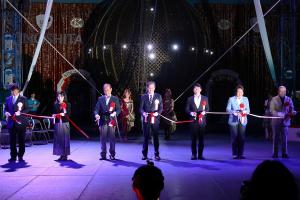 木下大サーカス岡山公演 オープニングセレモニー