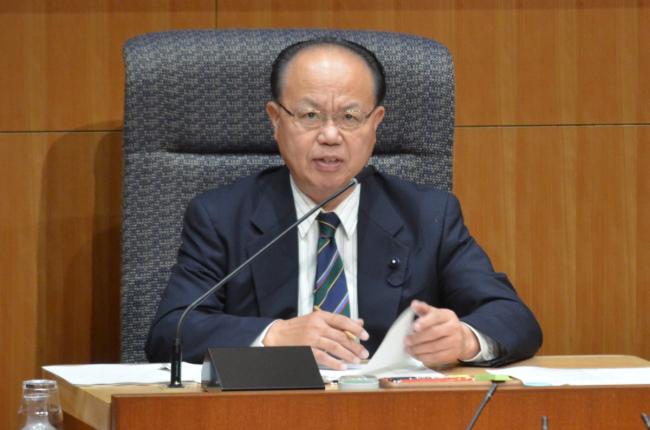 6月定例会閉会(議長)