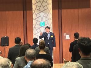 乾杯 遠藤議長