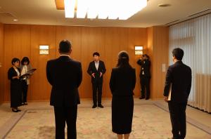 企業版ふるさと納税感謝状贈呈式