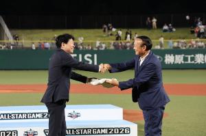プロ野球オールスターゲーム2026富山大会〔次期地方開催地発表フラッグセレモニー