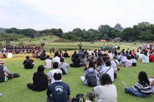 夏の幻想庭園・夏の烏城灯源郷オープニングセレモニー