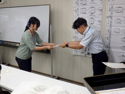 修了式の様子