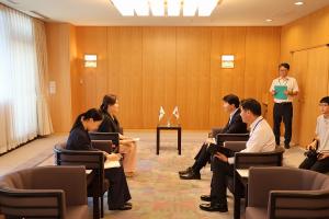 金 駐神戸大韓民国総領事 表敬訪問