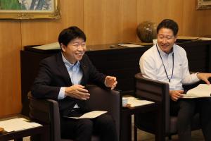 金 駐神戸大韓民国総領事 表敬訪問