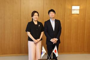 金 駐神戸大韓民国総領事 表敬訪問