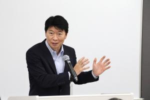 新・ももたろう未来塾入塾式・第1回講座