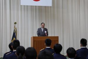 初任科第231期、232期、一般職員初任科第37期入校式