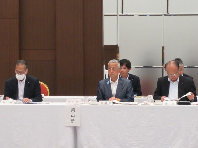 中国五県議会正副議長会議①