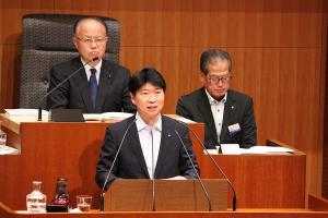 県議会9月定例会開会