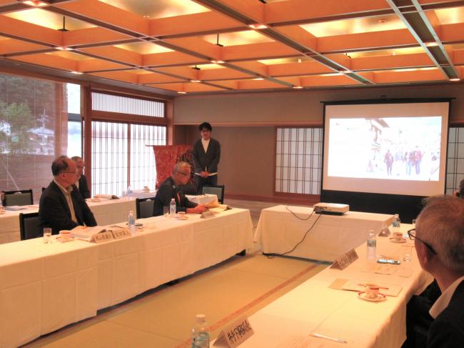 岡山・香川両県議会正副議長意見交換会写真2
