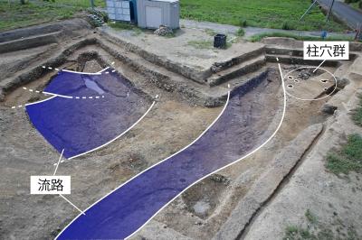 滝谷川遺跡_流路全体の写真