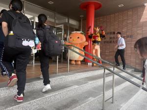 美作大学お出迎え③