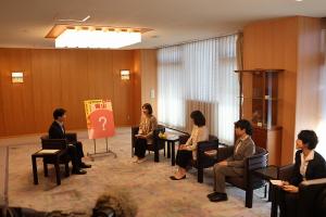 「地球の歩き方岡山」制作決定 表敬訪問