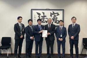 全国知事会要請活動〔長浜 参議院憲法審査会会長〕
