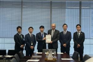 全国知事会要請活動〔長浜 参議院憲法審査会会長〕