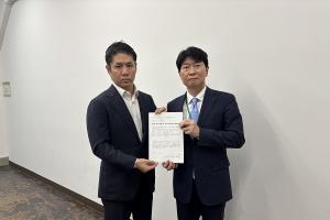 国への要望活動〔朝日 国土交通副大臣〕