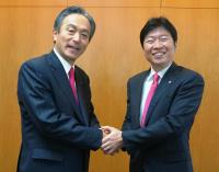 日本航空が知事を訪問し東京線の増便を報告