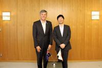在大阪オーストラリア総領事が知事を表敬訪問