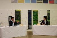 岡山・鳥取両県知事会議の写真
