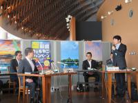 鳥取・岡山両県知事会議の写真