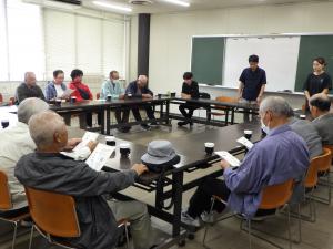 【意見交換の様子】の写真