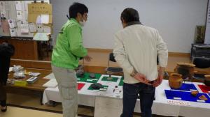 遺物解説の様子