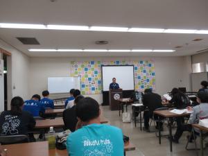 卸売市場担当者の講義